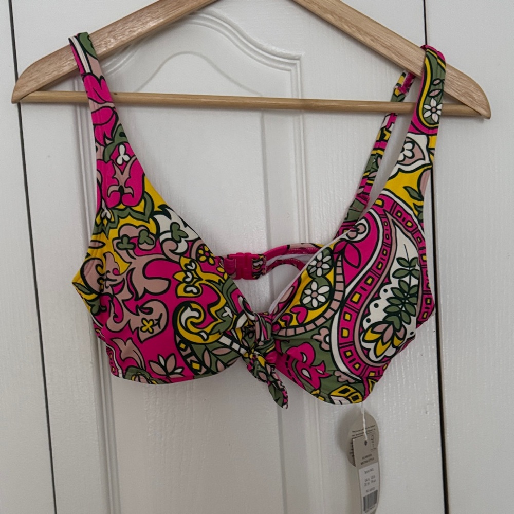 Vibrant Boden  Paisley Bikini Top and Bottom New with tags